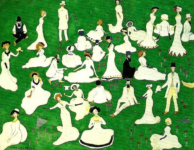 relaxing, Kazimir Malevich